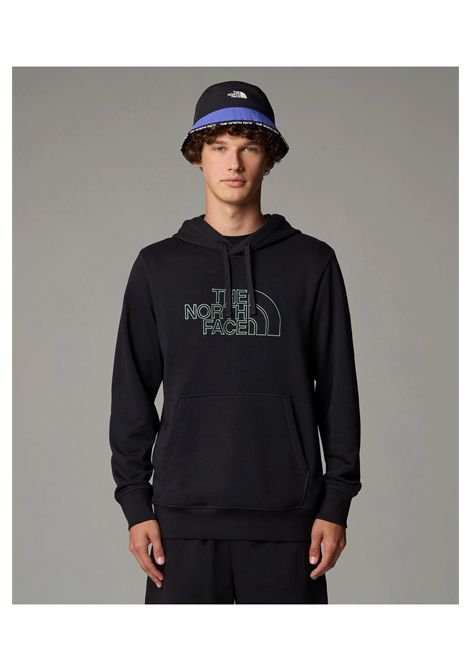 Felpa The North Face Drew Peak Light con Cappuccio Nero Uomo THE NORTH FACE | Felpe | NF0A8C1B-ASW1
